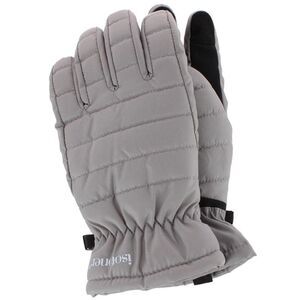 Isotoner Men's Quilted Winter Glove with Gathered Wrist